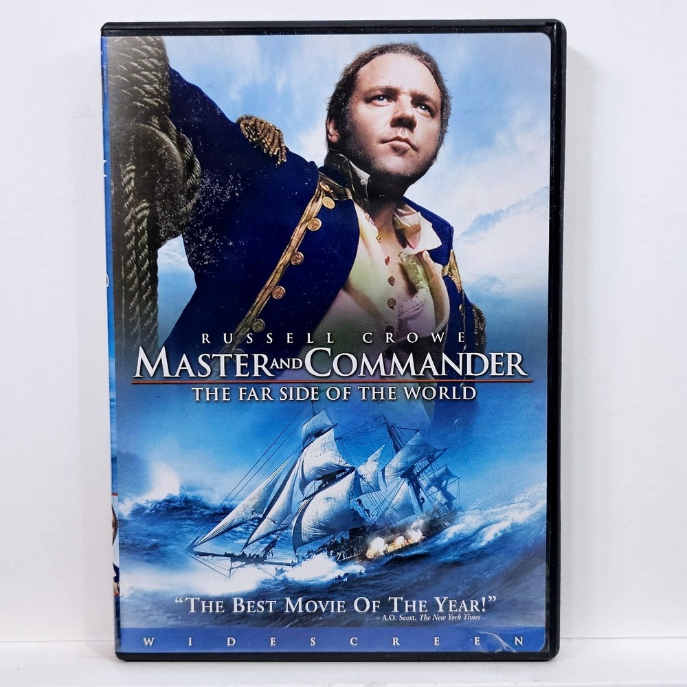 Master and Commander DVD Russell Crowe Far‎ Side of the World Widescreen Action